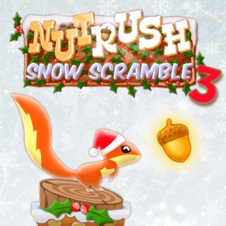 Play Nut Rush 3 - Snow Scramble - Free IO Game