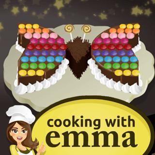 Play Butterfly Chocolate Cake - Cooking with Emma Game - Free IO Game
