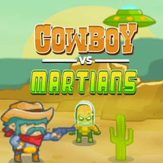 Play Cowboys vs. Martians - Free IO Game